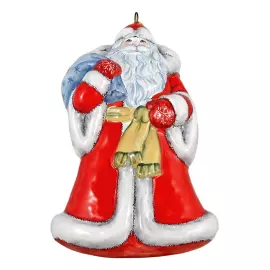 Подарочный набор с книгой и новогодними игрушками "Как праздновал и празднует народ русский Рождество Христово, Новый Год, Крещение и Масленицу"